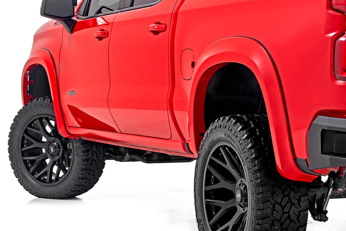 Fender Flares - Sport - GXD Sterling Grey Metallic - Chevy Silverado 1500 (19-24)