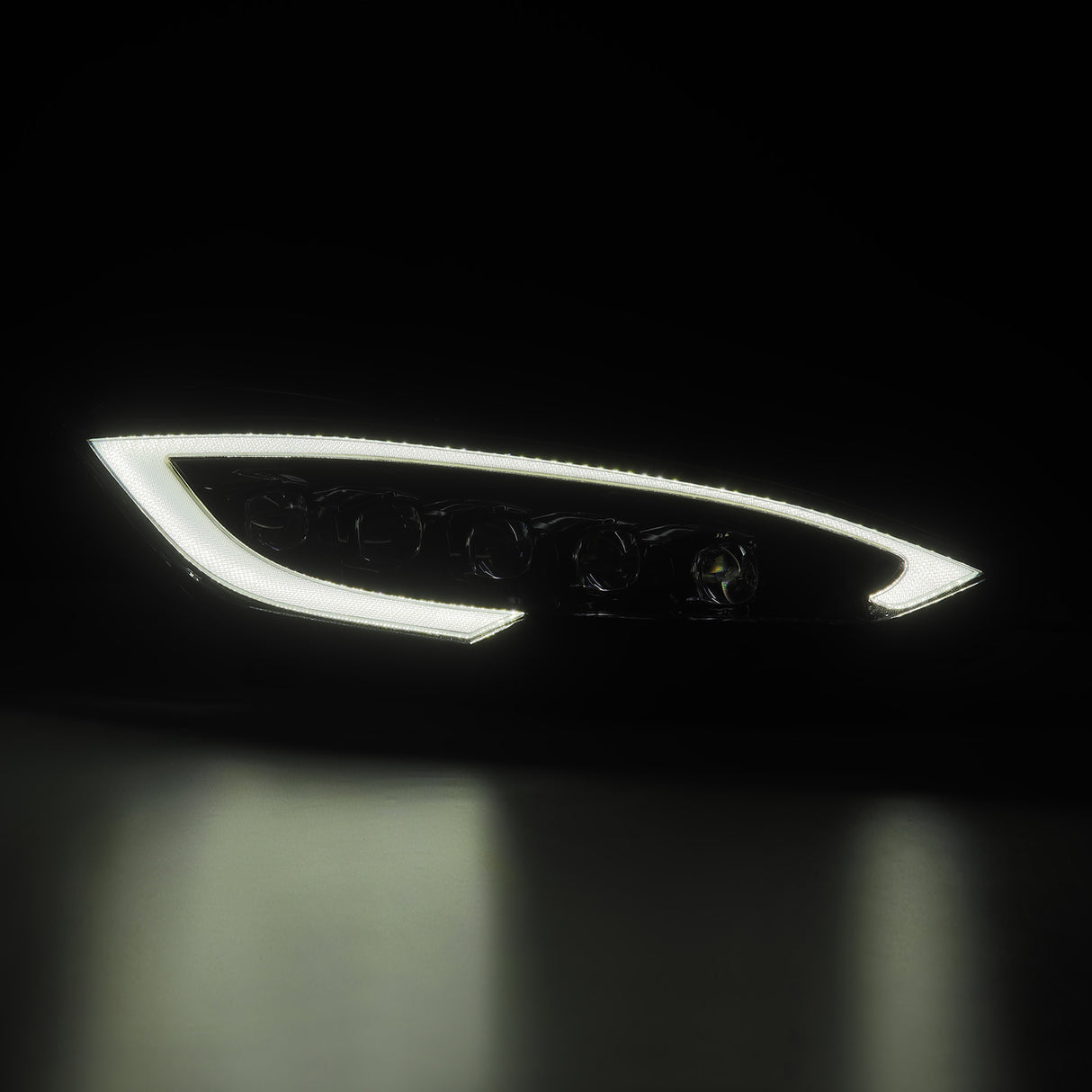 AlphaRex 880878 Projector Headlights Alpha-Black