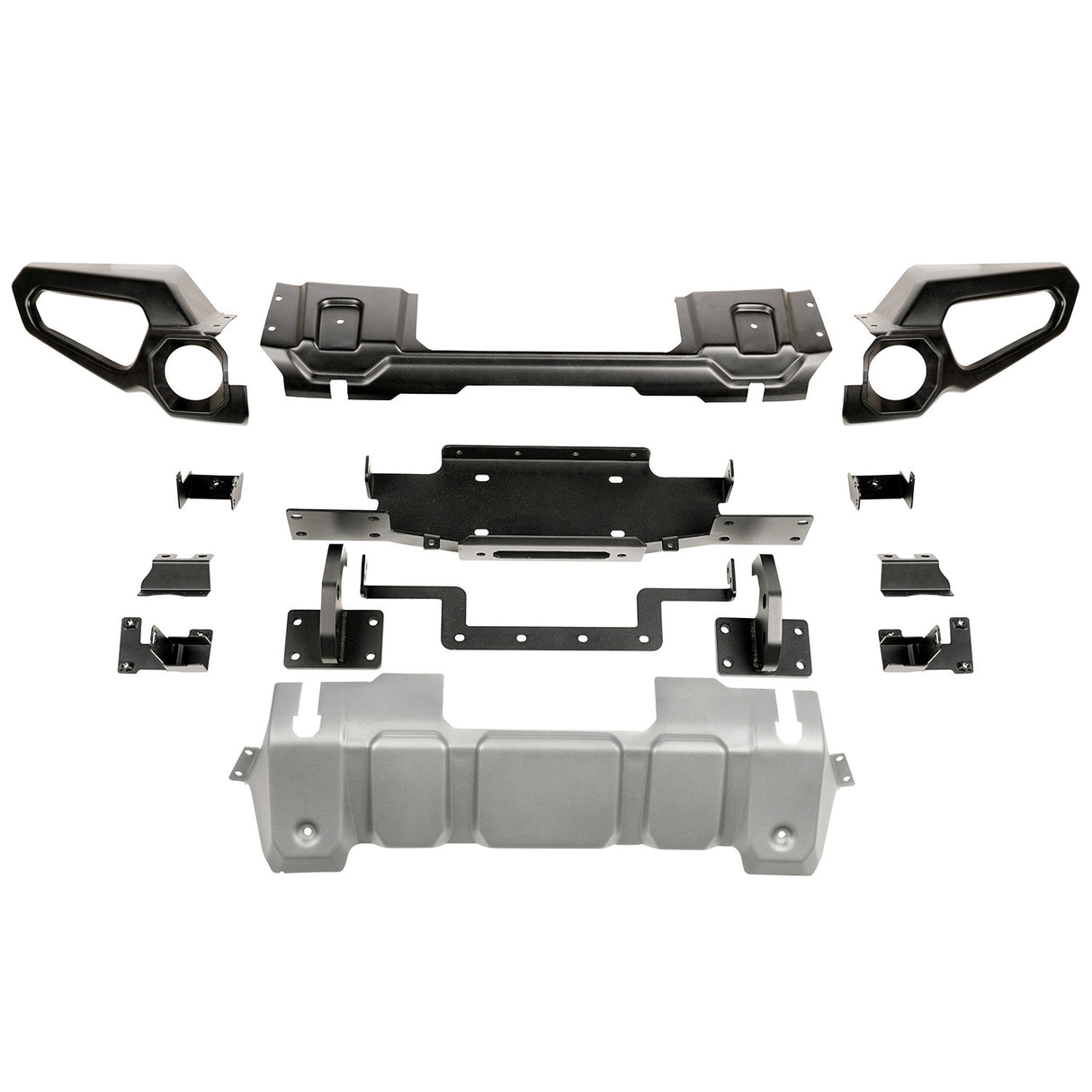 Rugged Ridge - Rugged Ridge 11549.42 Venator Front Bumper, 18-21 Jeep Wrangler JL, 20-21 Gladiator JT - 11549.42