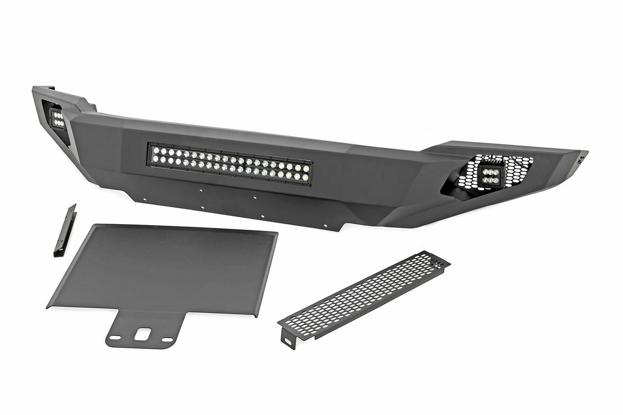 Rough Country - Front Bumper - High Clearance - Skid Plate - Ford F-150 (18-20) - 10756A