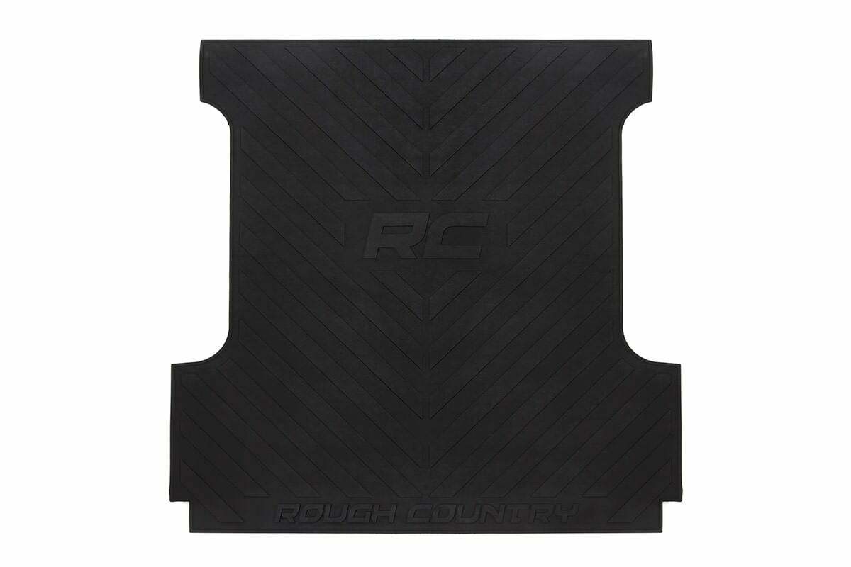 Rough Country Bed Mat - 5'5 in Bed - RC Logo - Chevy GMC 1500 2500HD 3500HD (07-19) - RCM680