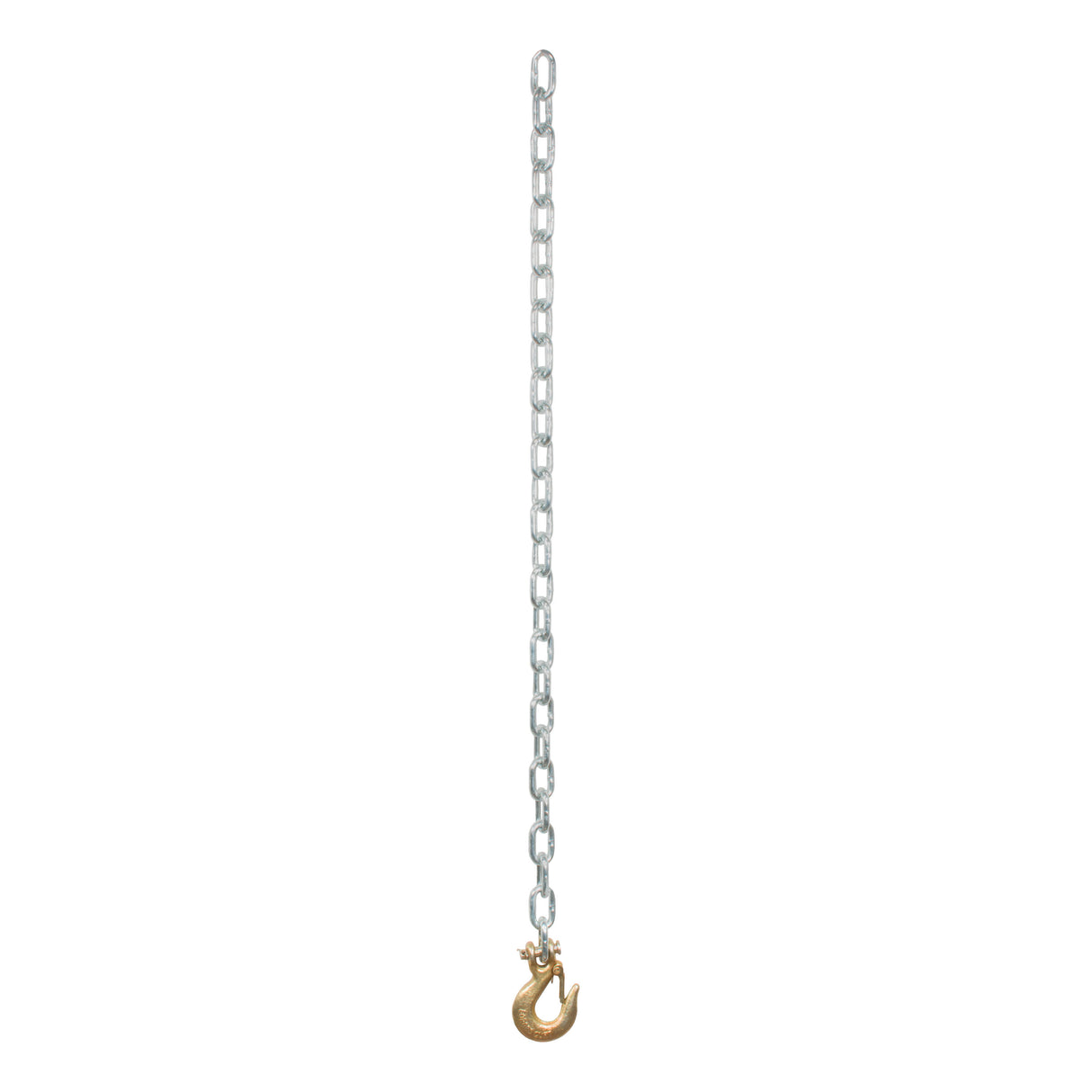 Curt - 35" Safety Chain with 1 Clevis Hook (7,800 lbs, Clear Zinc) - 80302