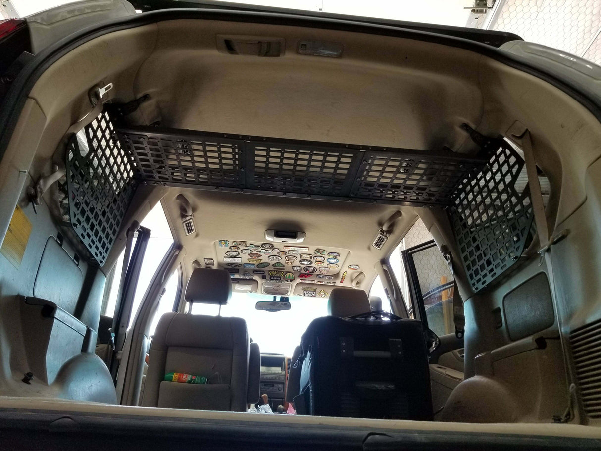 Rago Fabrication - 2002-2009 Lexus GX470 Molle Storage Panel Shelf - R0209LGXURCS