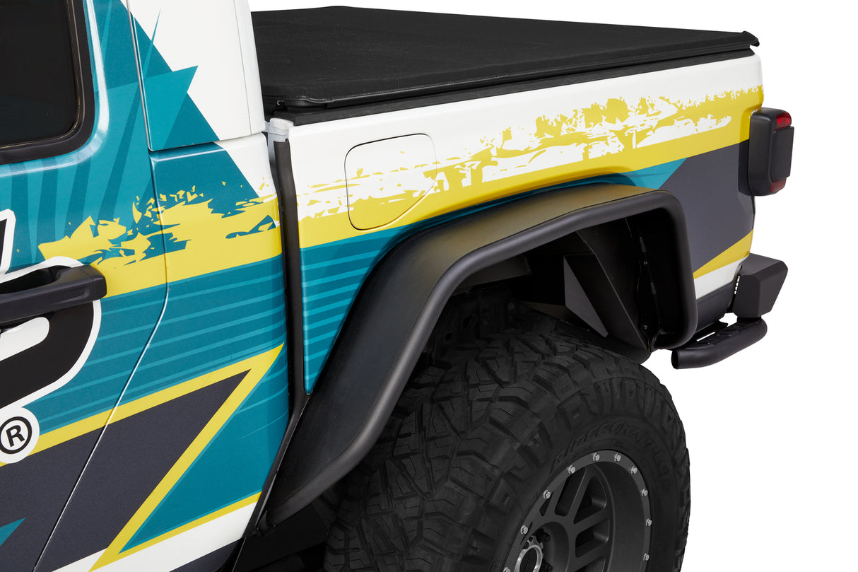 Bestop - 49664-01 - HighRock 4x4 Granite Series Rear Fender Flares