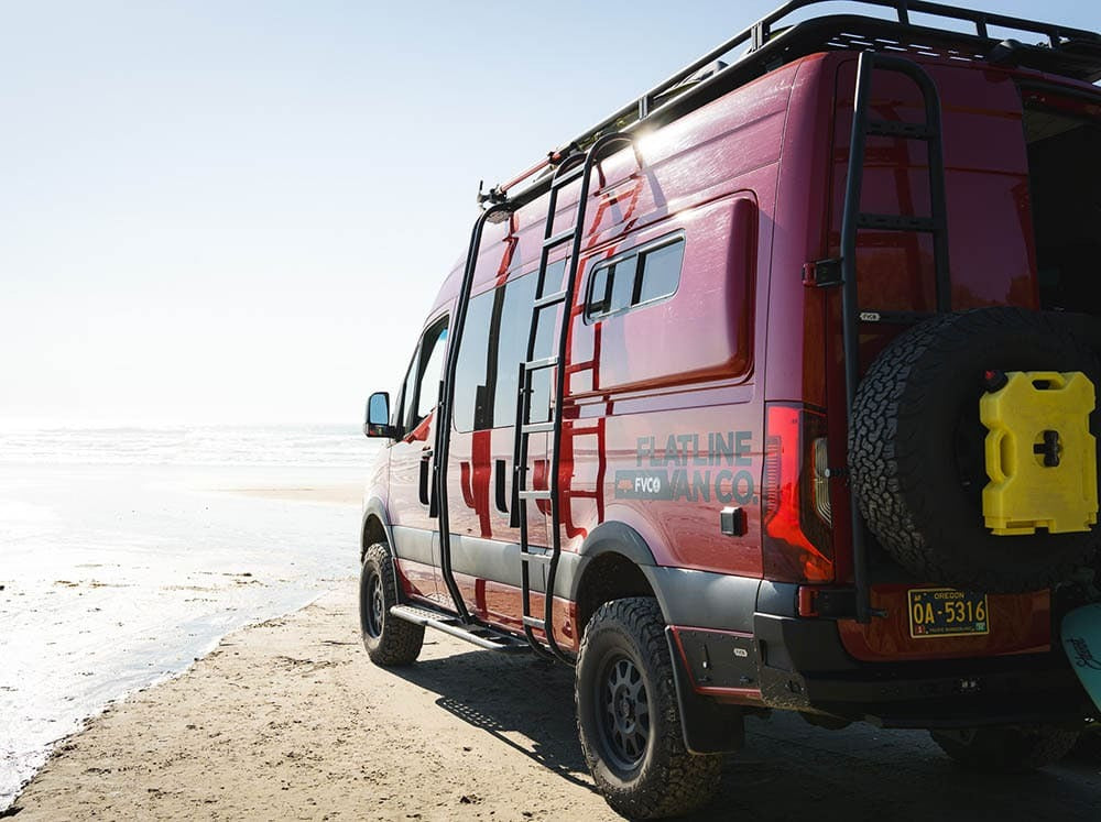 Flatline Van Co. - 2007-2025 Mercedes-Benz Sprinter Surf Pole - SP1110B