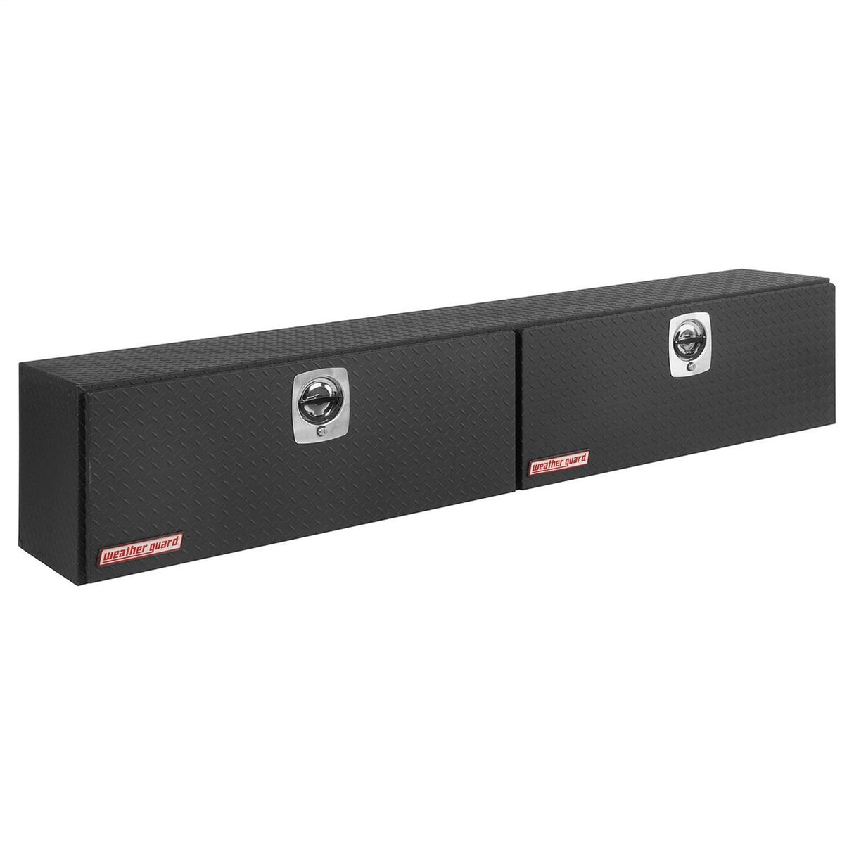 Weather Guard - 90.25" Super Side - Alum, Textured Matte Black Finish, Truck Box - 391-52-02