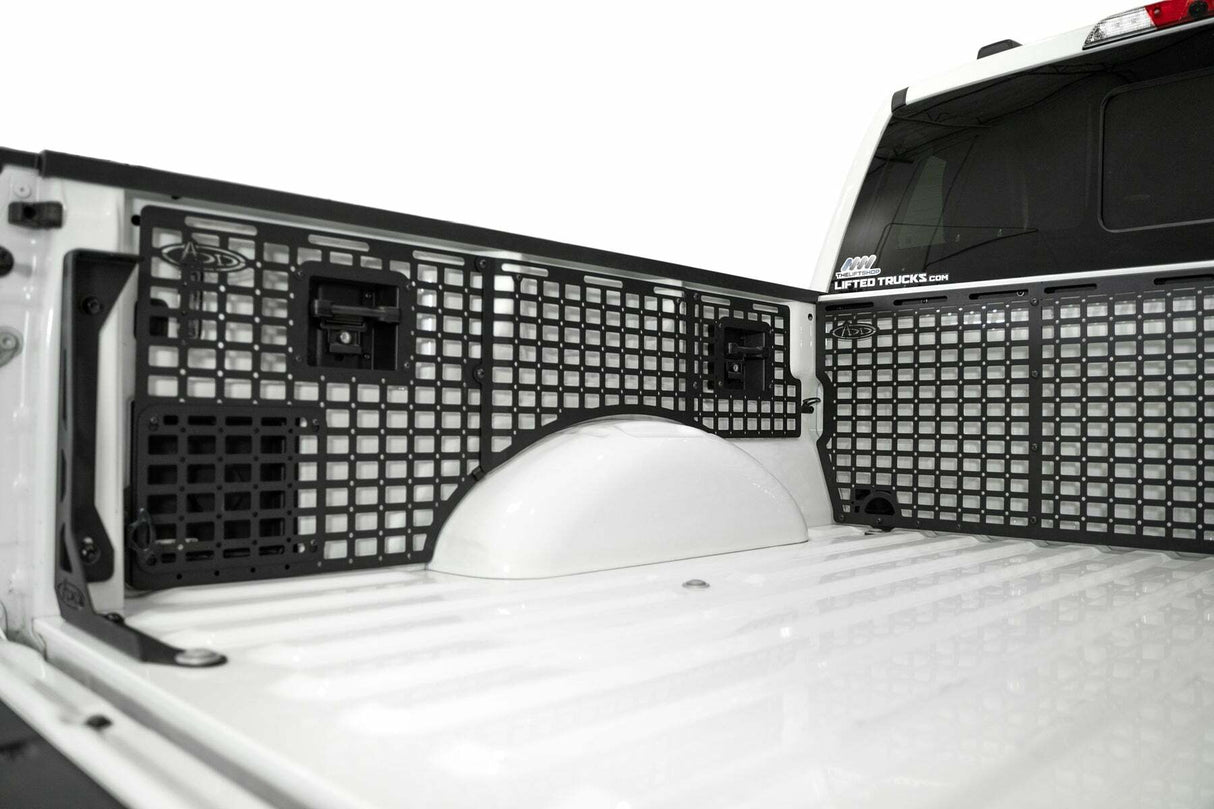 Addictive Desert Designs - 2021+ Ford F-150 & Raptor Bed Side Molle Panels - Driver Full Set - AC1903201NA