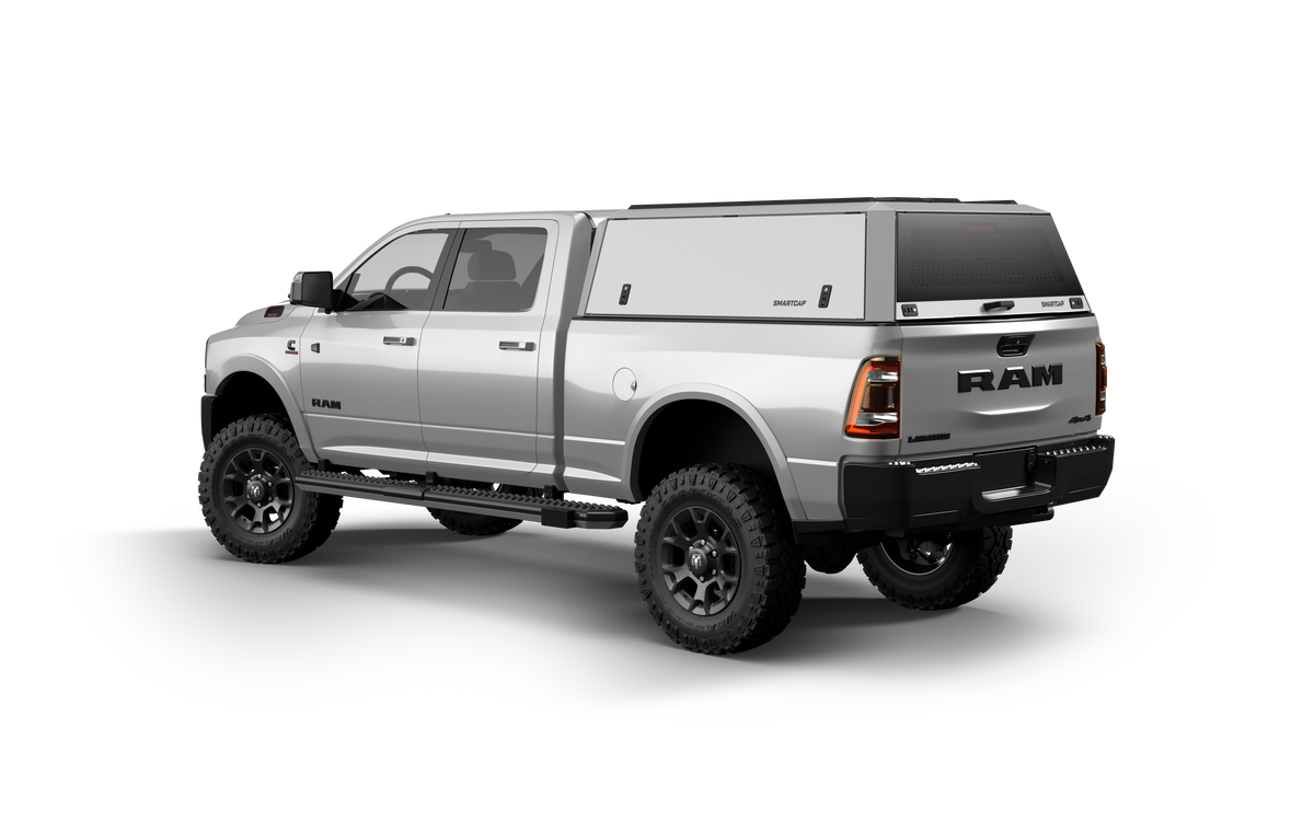 RSI SmartCap - Ram 2500/3500 Truck Bed Cap Edge Commercial OEM White 20-26 Ram 2500/3500 6.4 Foot Standard Bed - EC1033-WN