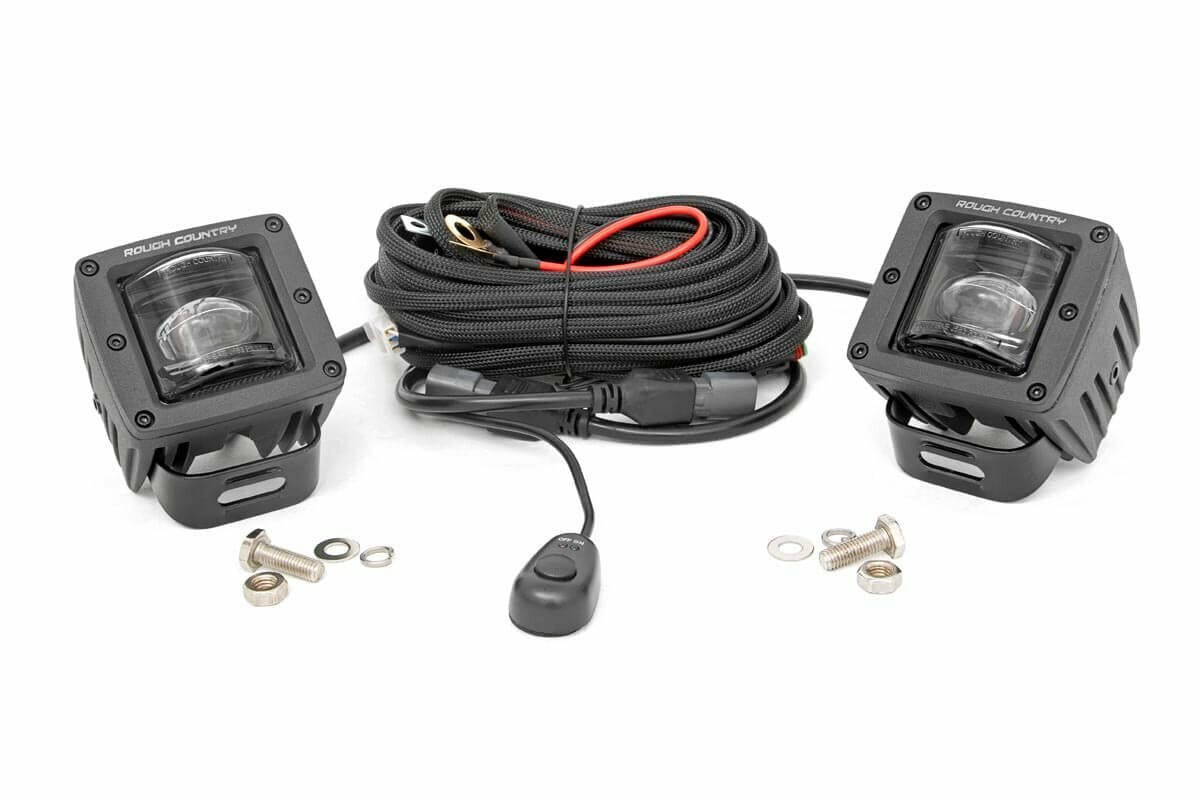 Rough Country 70907 Black Series LED Light Pair - 70907