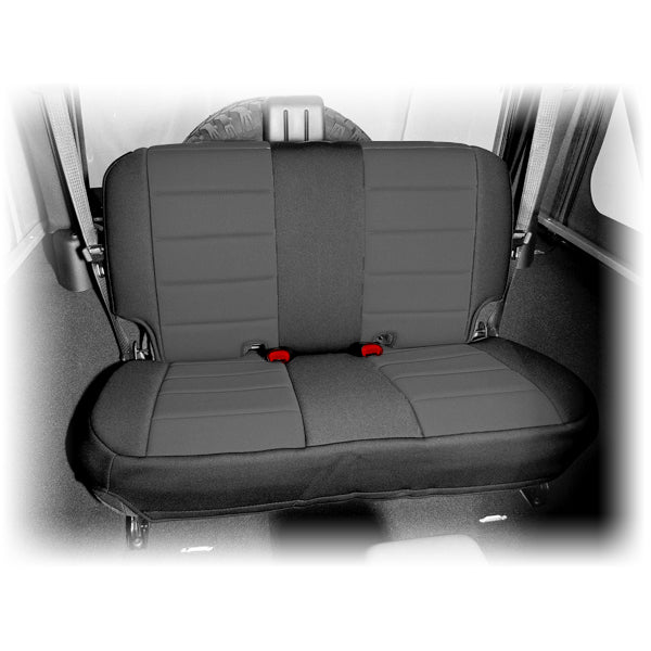 Rugged Ridge - Neoprene Rear Seat Cover, Black; 07-16 Jeep Wrangler JK - 13265.01