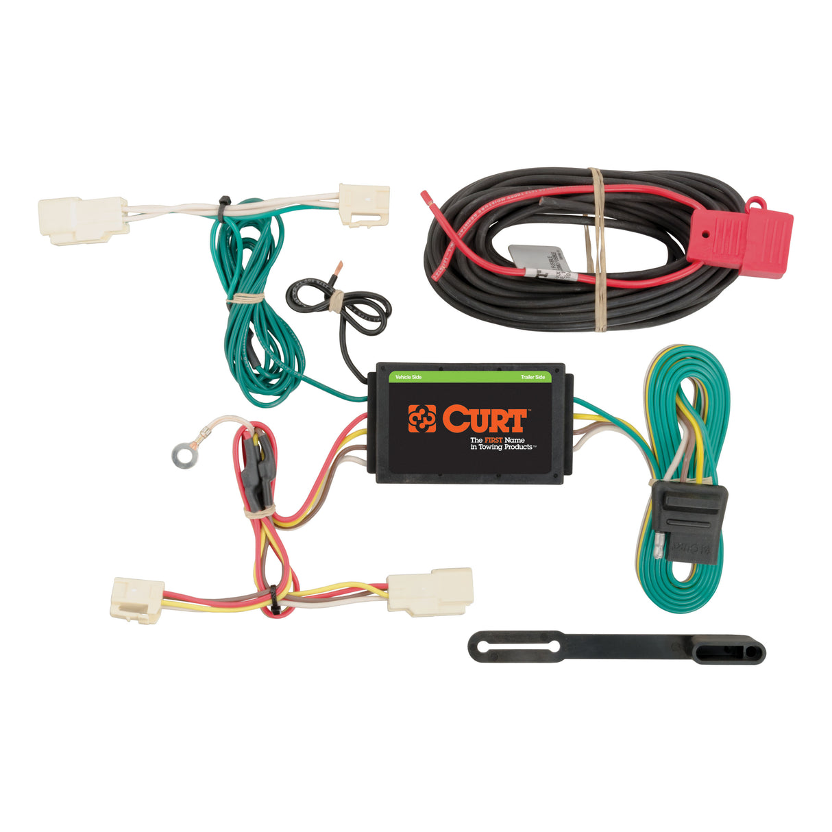 Curt - Custom Wiring Harness, 4-Way Flat Output, Select Subaru Legacy - 56246