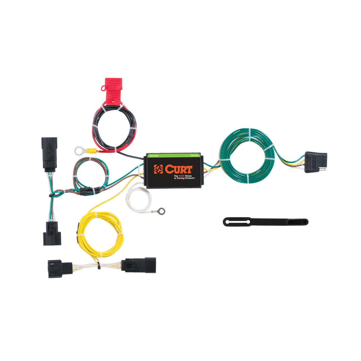Curt - Custom Wiring Harness, 4-Way Flat Output, Select Dodge Charger - 56234