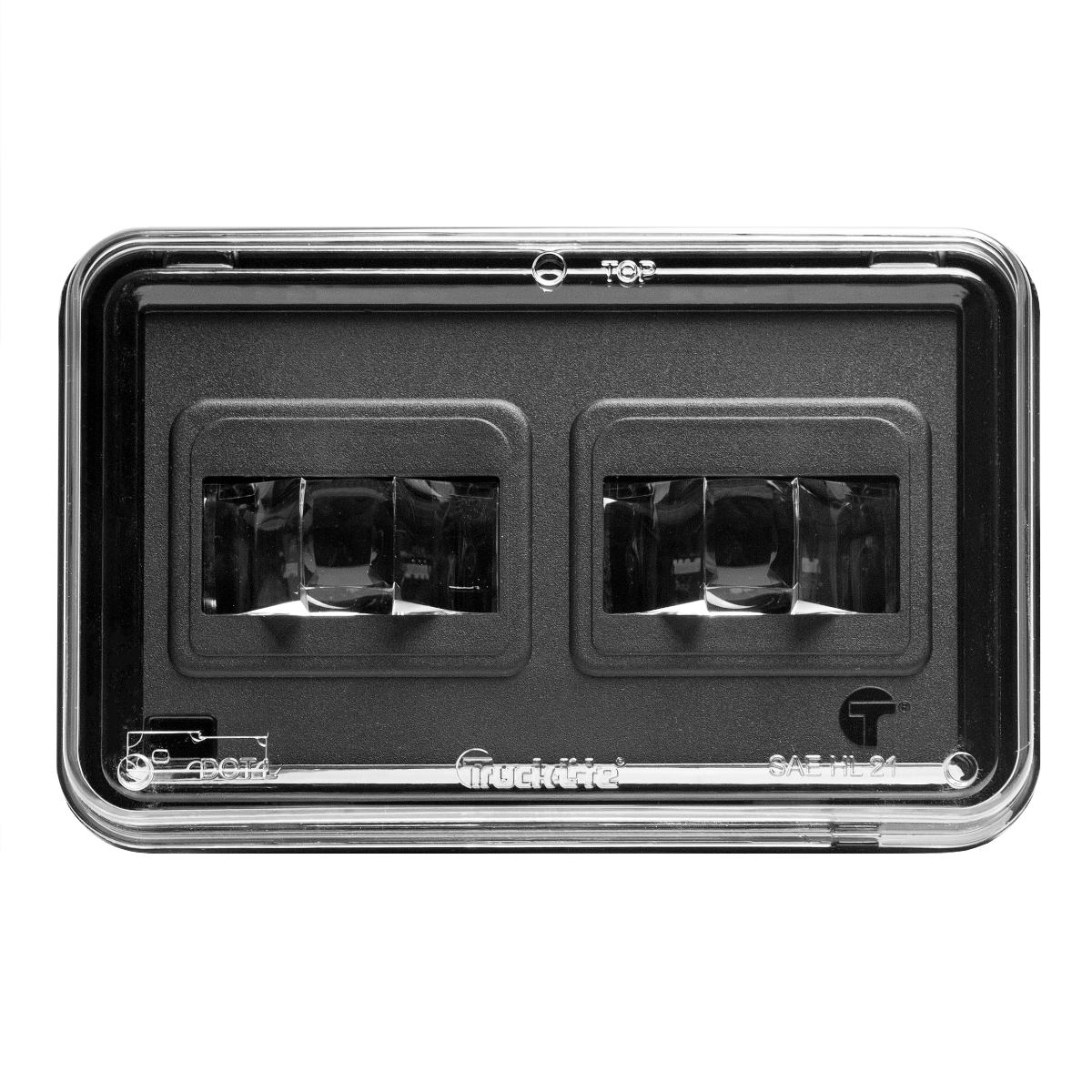 RIGID - TRUCK-LITE 4"X6" LAMP LOW BEAM - 37640C