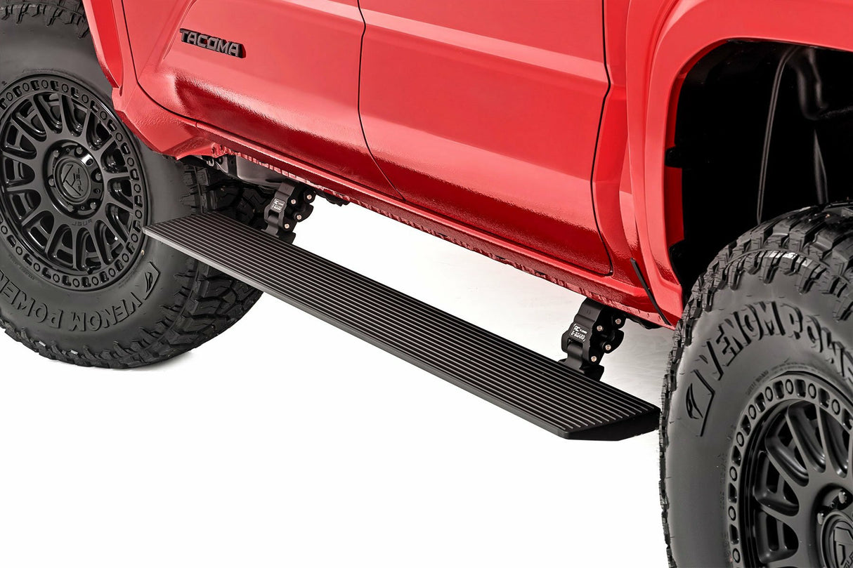 Rough Country - Power Running Boards - Dual Electric Motor - Double Cab - Toyota Tacoma (2024) - PSR652024A