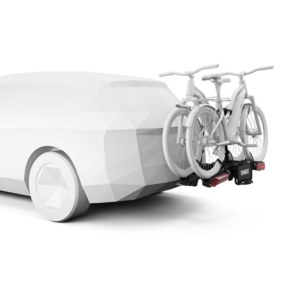Thule - Epos 2 Bike w/Lights - 1.25 inch and 2 inch Hitch Mount Bike Rack - 903211