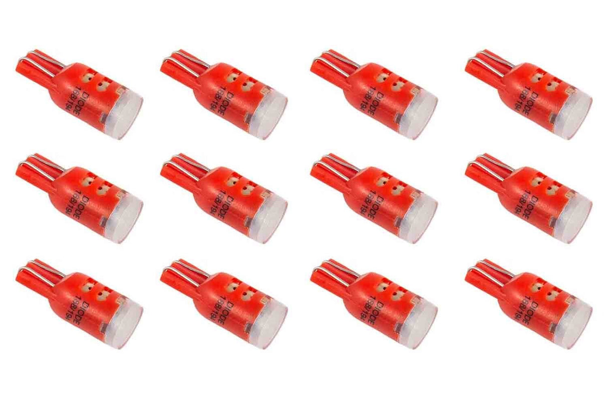 Diode Dynamics - DD0023TW - 194 HP3 LED Red (twelve)