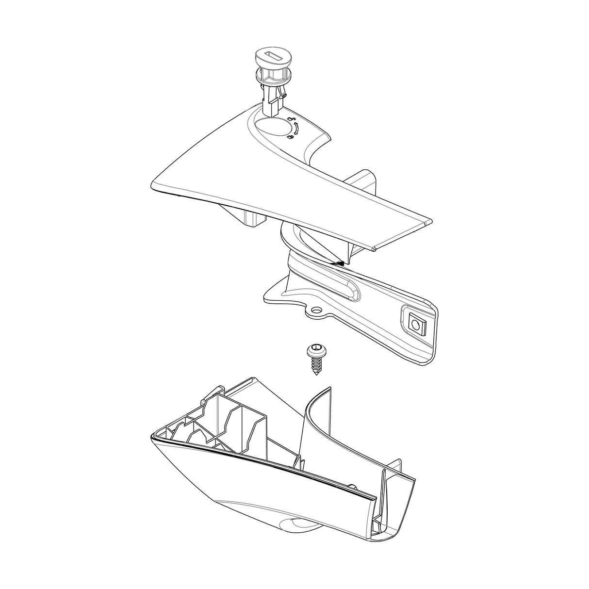 Thule - Corner Left Assembly 823,824 - 1500052519