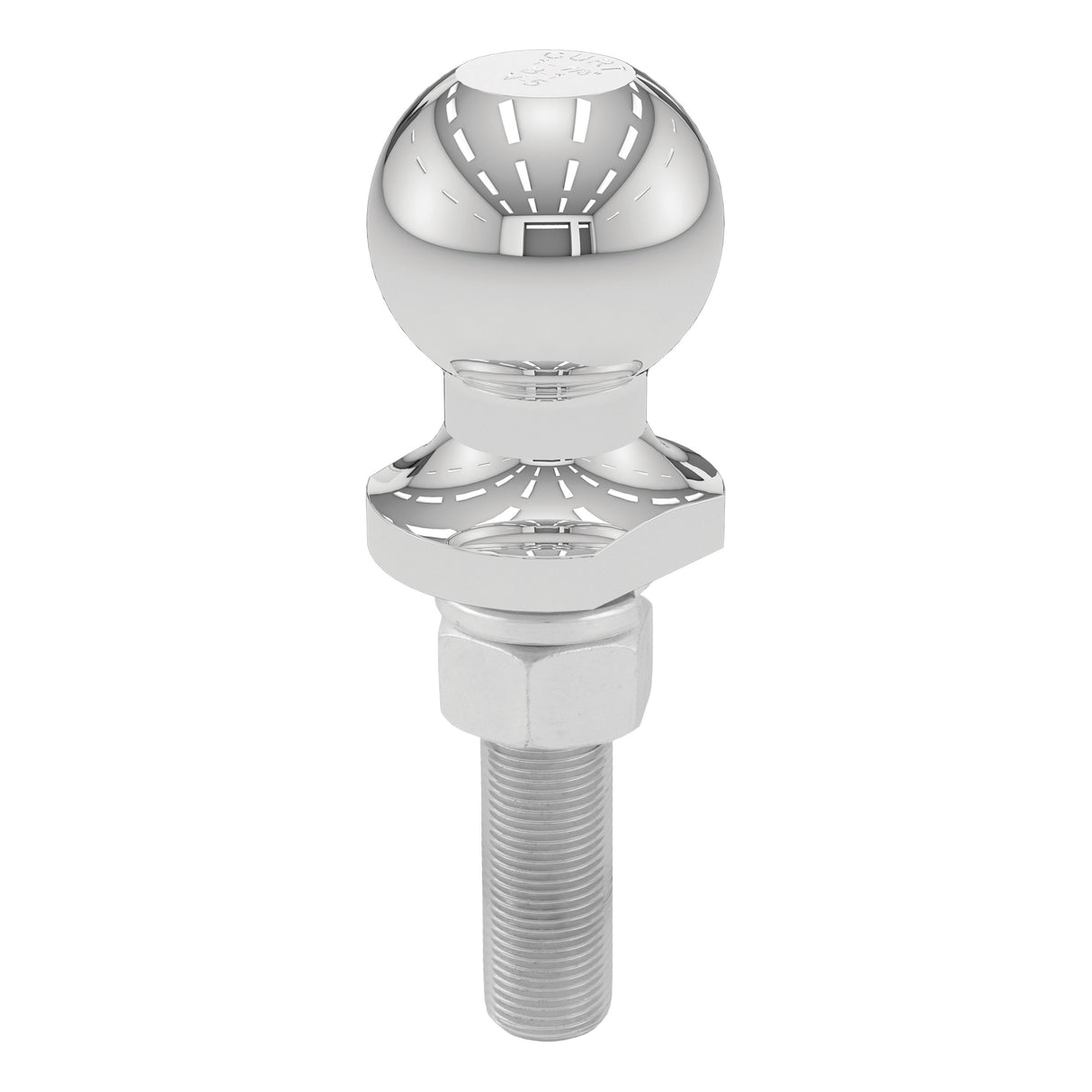 Curt - 1-7/8" Trailer Ball (3/4" x 3" Shank, 2,000 lbs., Chrome, Packaged) - 40071