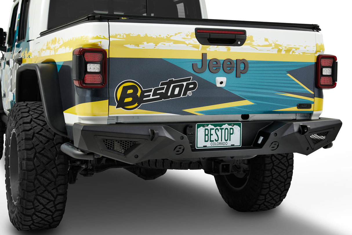 Bestop 44963-01 Granite Series(TM) Rear Rock Rail