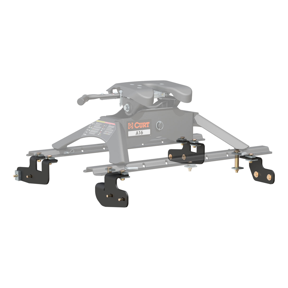 Curt - Custom 5th Wheel Brackets, Select Ram 2500 (Except with 5th Wheel Prep Package) - 16427