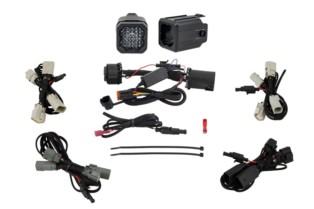 Diode Dynamics - HitchMount LED Pod Reverse Kit for Ford F-150 2021-2023, C1R - DD7649 - DD7649