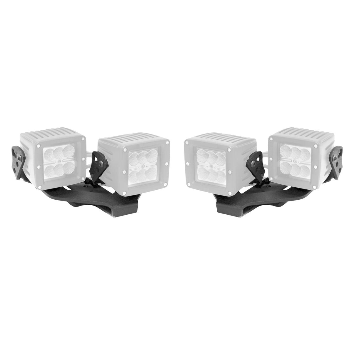 Go Rhino 732231T - XE Center Hood Light Mount - Textured Black