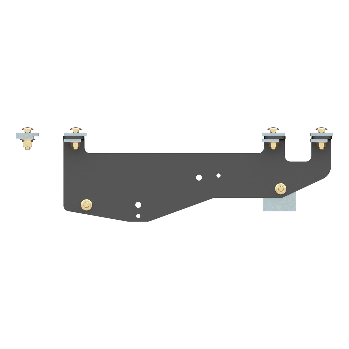 Curt - Custom 5th Wheel Brackets, Select Ford F-250, F-350 Super Duty - 16443
