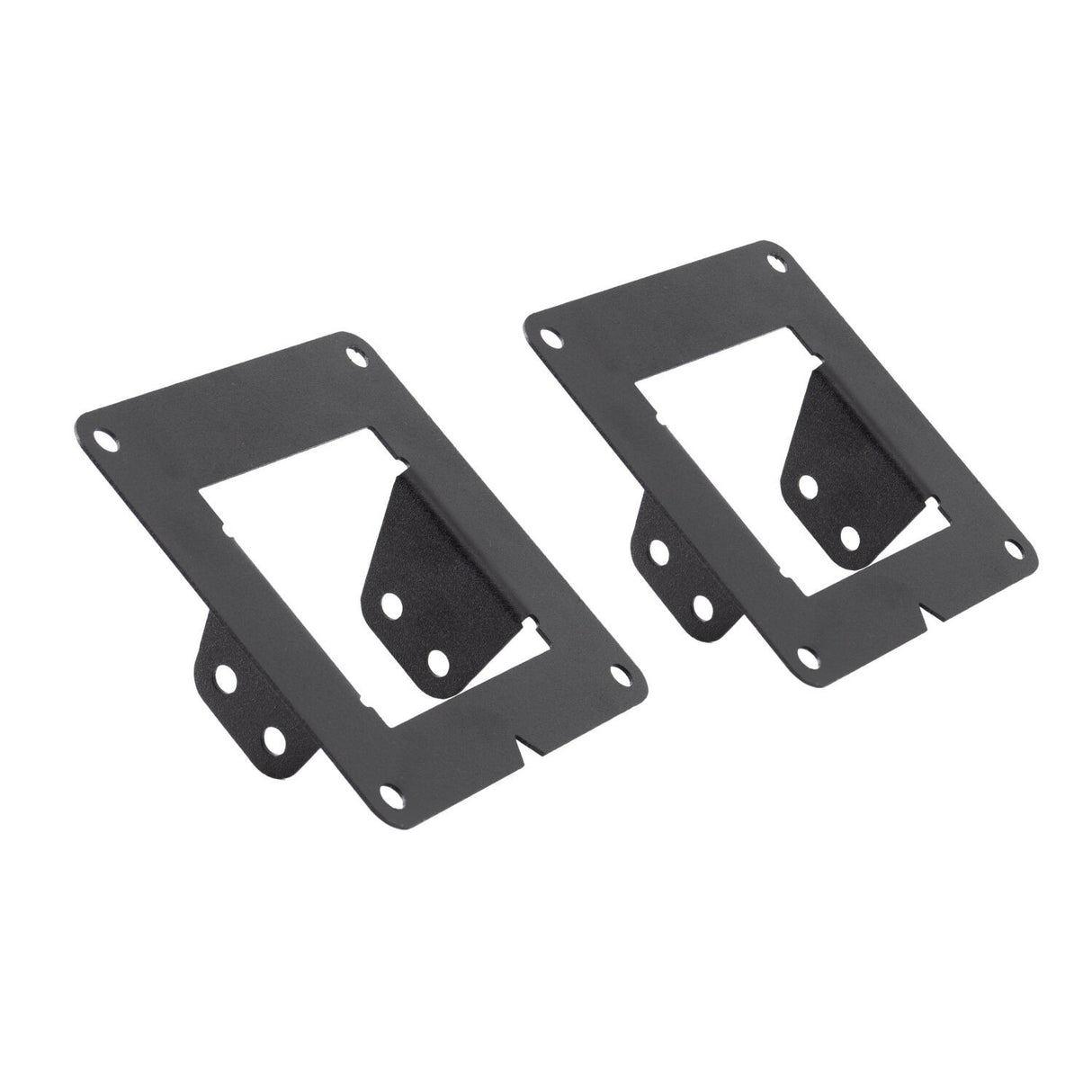Go Rhino 241744T - BR6/BR11 Light Plates - Textured Black