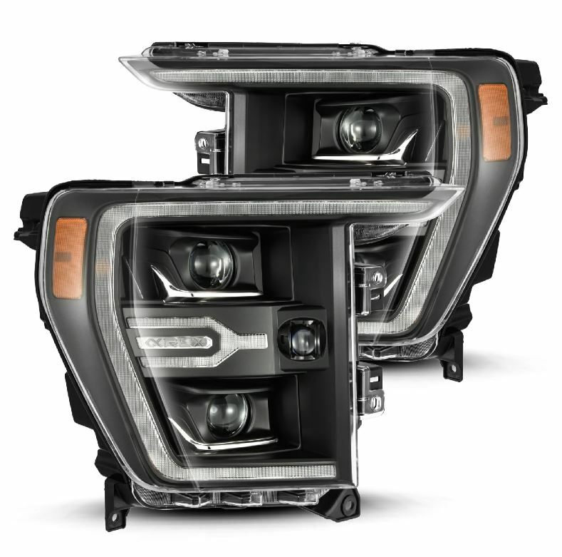 AlphaRex 880139 Projector Headlights Black