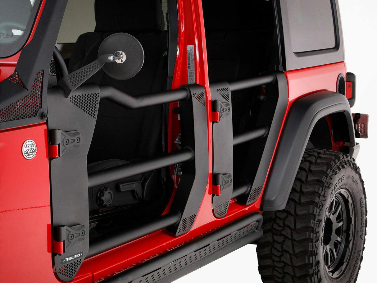 Go Rhino 572601 - Trailline Tube Door Front - Textured Black
