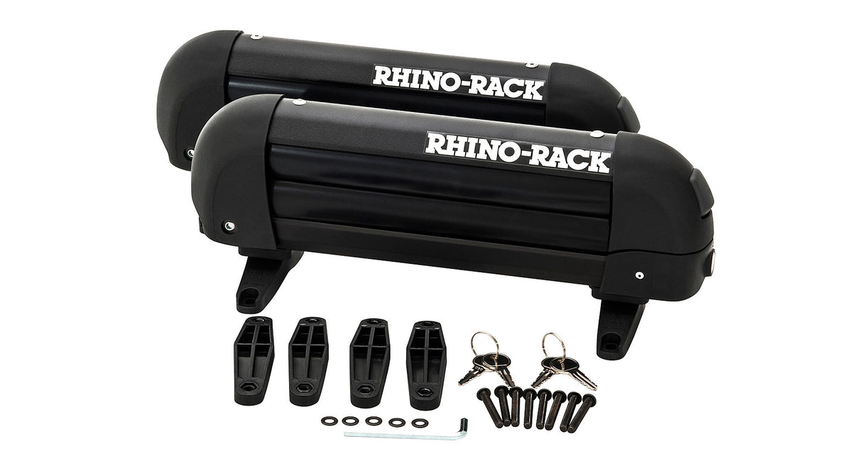Rhino Rack - Roof Top Ski and Snowboard Carrier - 2 skis - 572