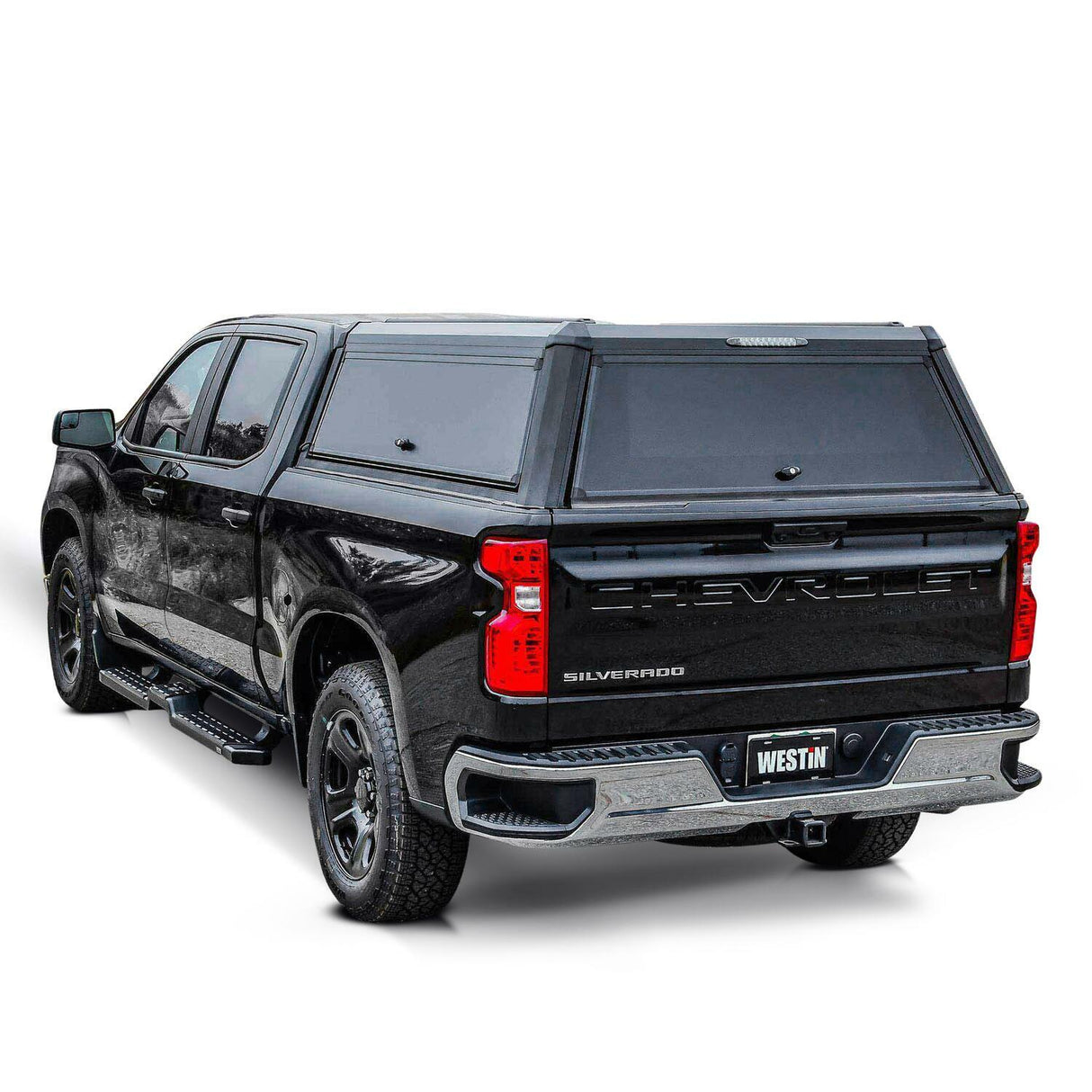 Westin - EXP Aluminum Truck Canopy - 19-25 Chevrolet Silverado 1500 5ft 8in Bed - 16-13955