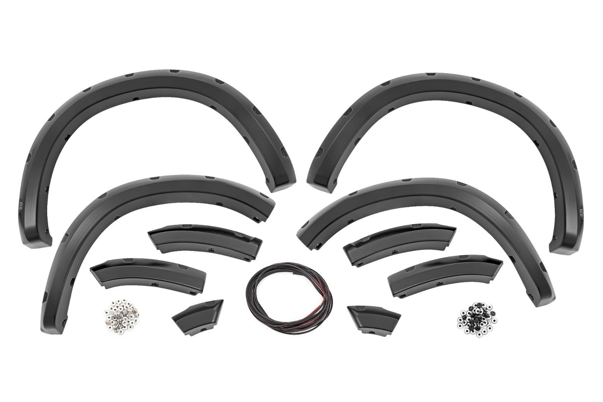 Rough Country F-D10911B Pocket Fender Flares - F-D10911B