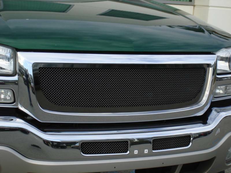 T-Rex Grilles - 1 Pc Small Mesh Mild Steel Upper Class Grille Insert - 51200