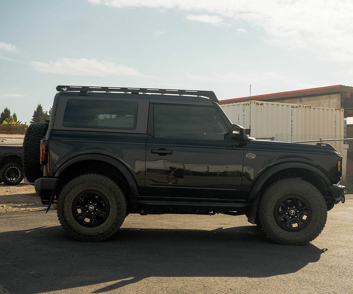 Prinsu - Ford Bronco 2 Door Hardtop Prinsu Pro Rack | 2021-2025 - Light Bar Cutout - 400-002-017-007