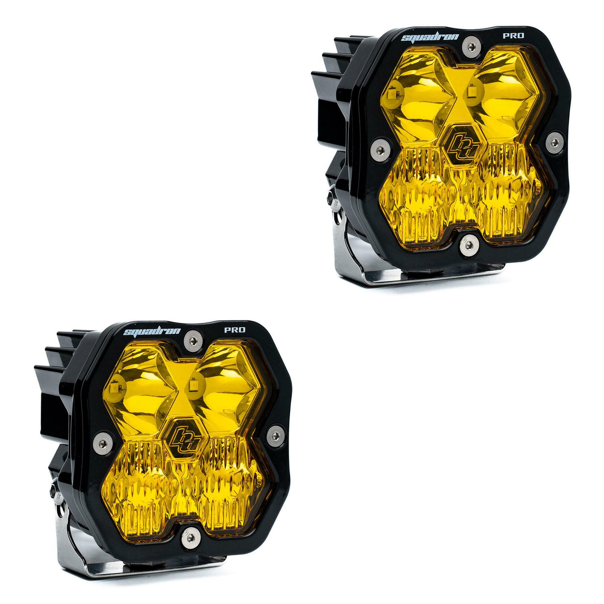Baja Designs - 49-7813-2NH Squadron 2.0 Pro Black LED Auxiliary Light Pod Pair (No Harness)
