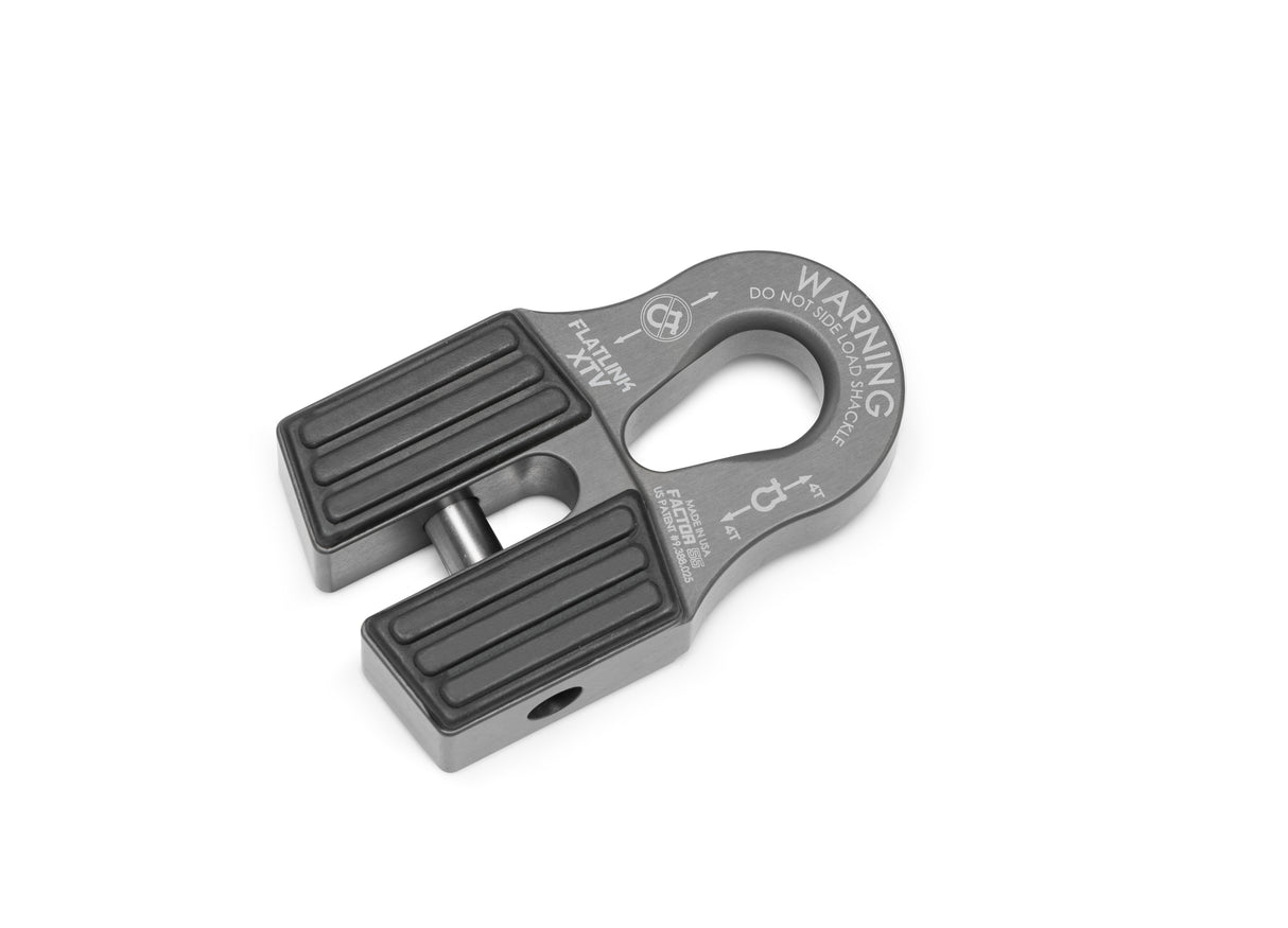 Factor 55 00070-06 FLATLINK XTV WINCH SHACKLE MOUNT -- GRAY