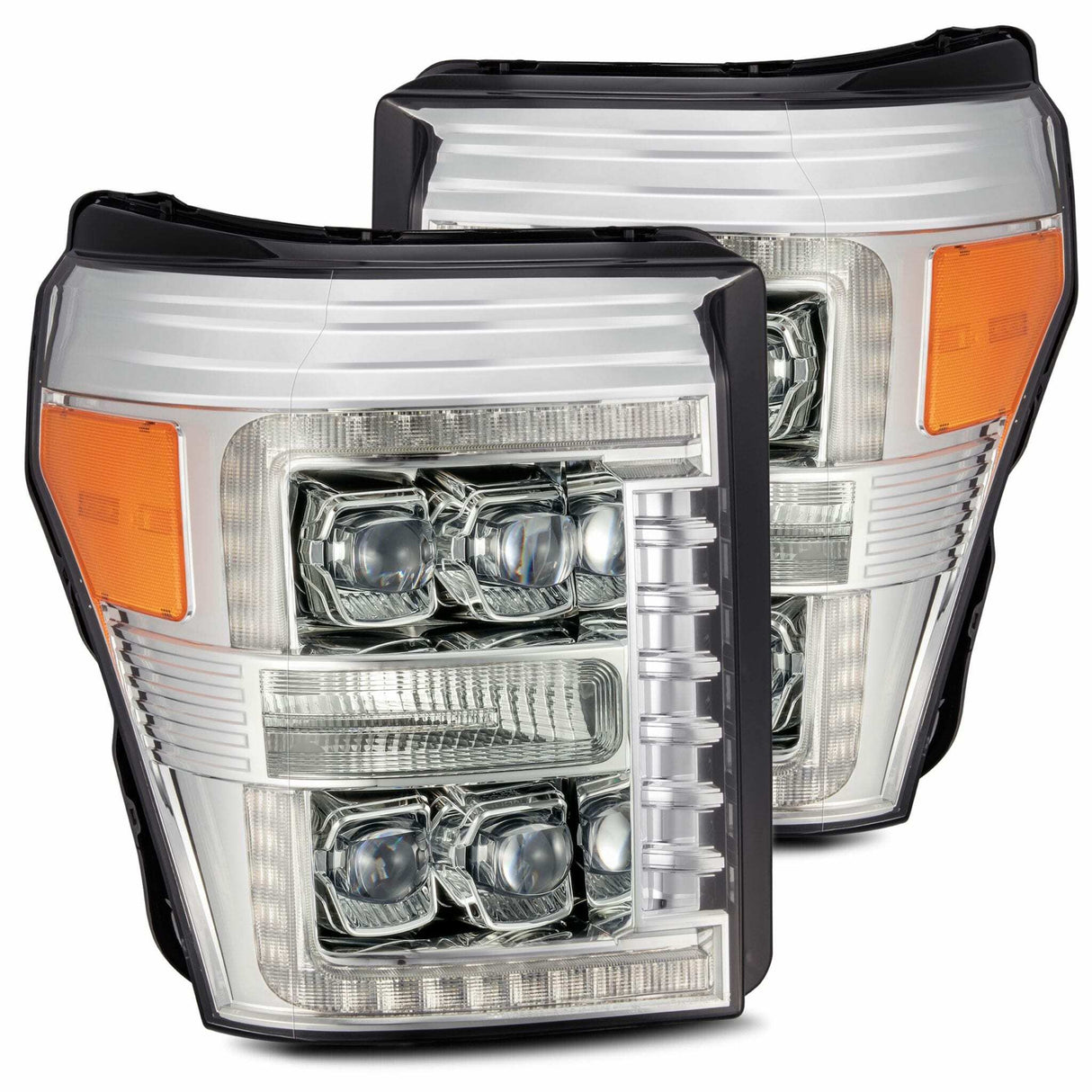 AlphaRex 880148 LED Projector Headlights in Chrome