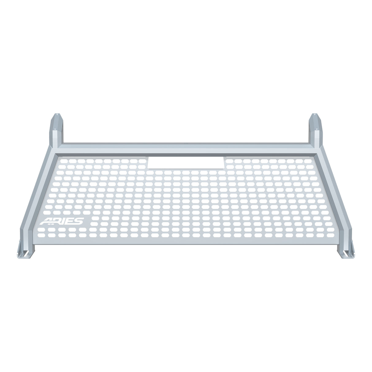 Aries - AdvantEDGE Chrome Aluminum Headache Rack, Select Chevrolet Silverado, GMC Sierra - 1110204