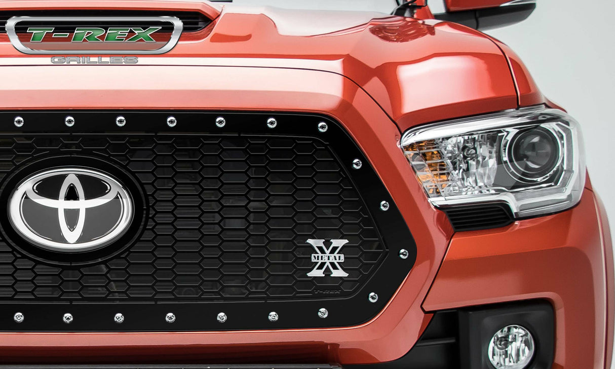 T-Rex Grilles - 1 Pc Laser Cut Pattern Mild Steel Laser X Grille Insert - 7719511