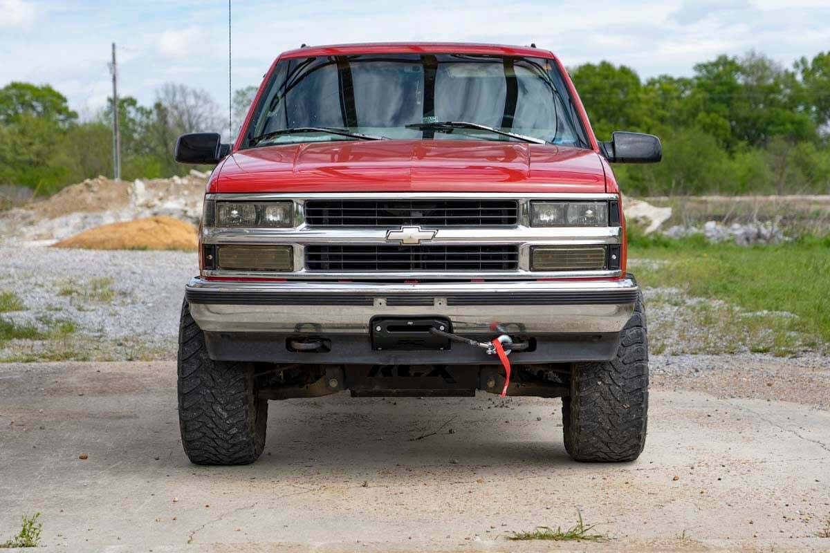 Rough Country 11008 Hidden Winch Mounting Plate - 11008