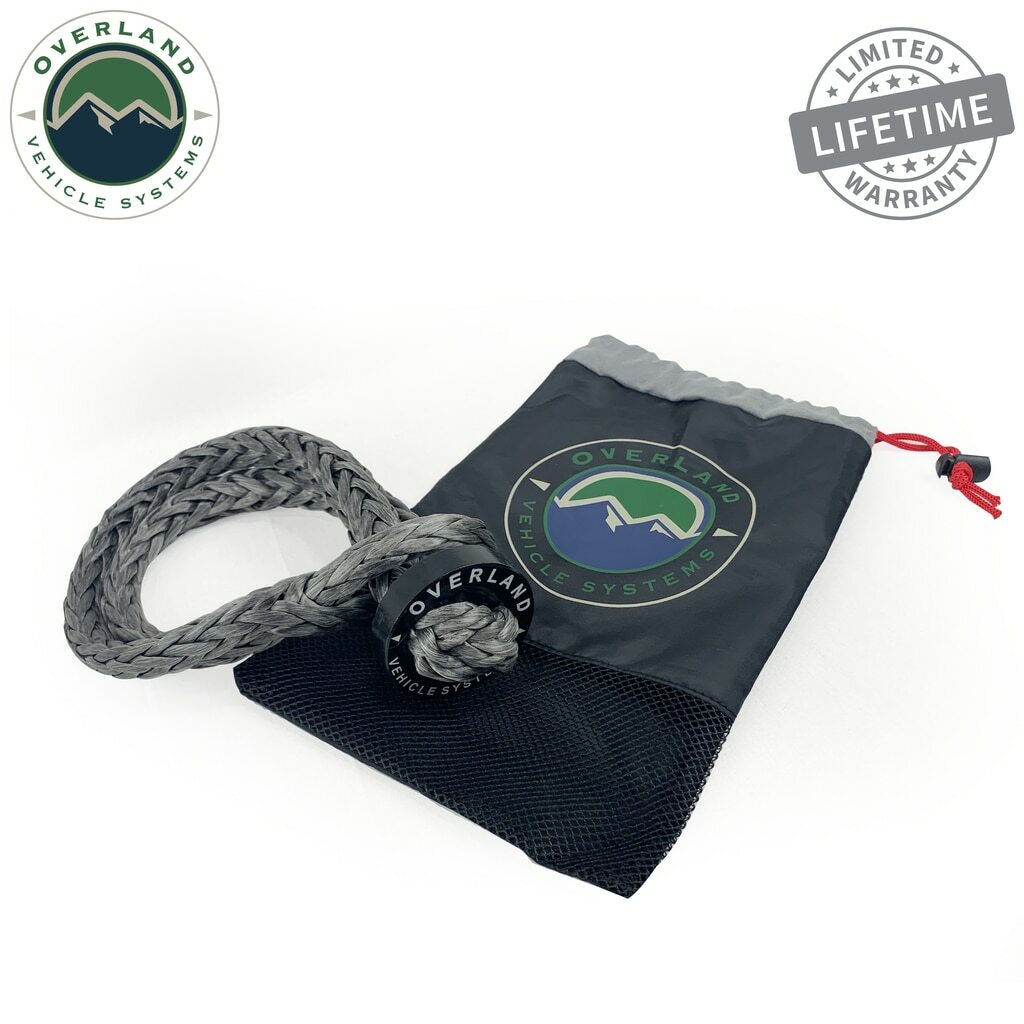 Overland Vehicle Systems - Shop 7/16 Inch Soft Shackle With Collar - 19139919