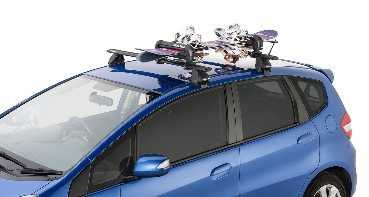 Rhino Rack - Roof Top Ski and Snowboard Carrier - 3 skis or 2 snowboards - 573