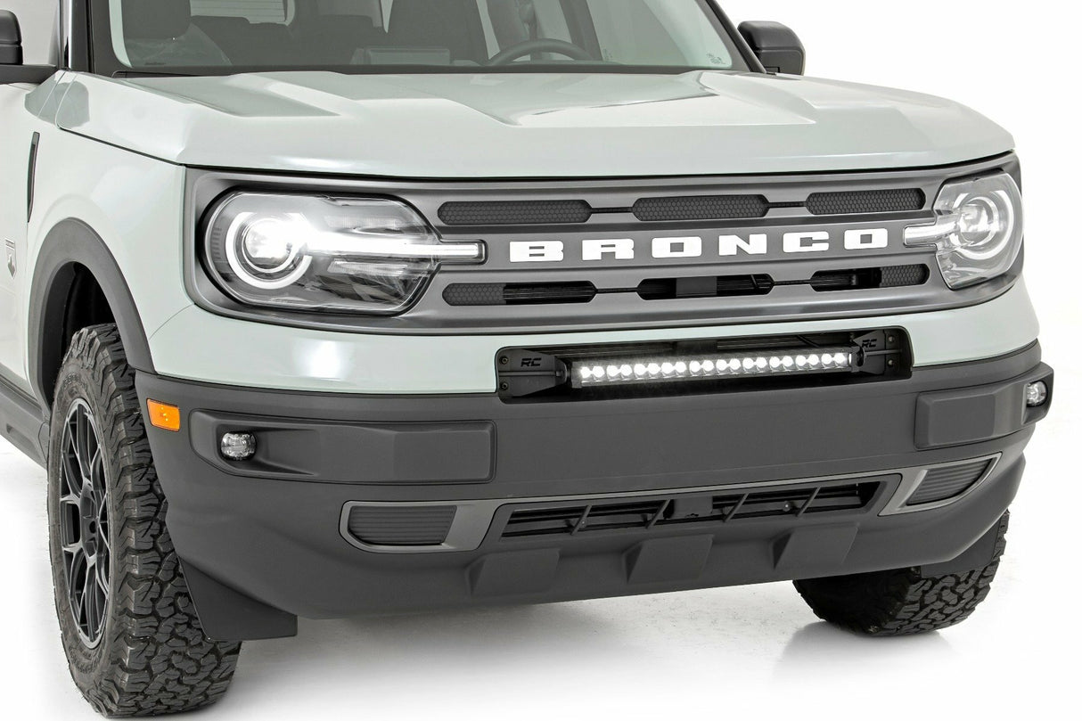Rough Country - LED Light Kit - Bumper Mount - 20" Spectrum Single Row - Ford Bronco Sport (21-23) - 82036