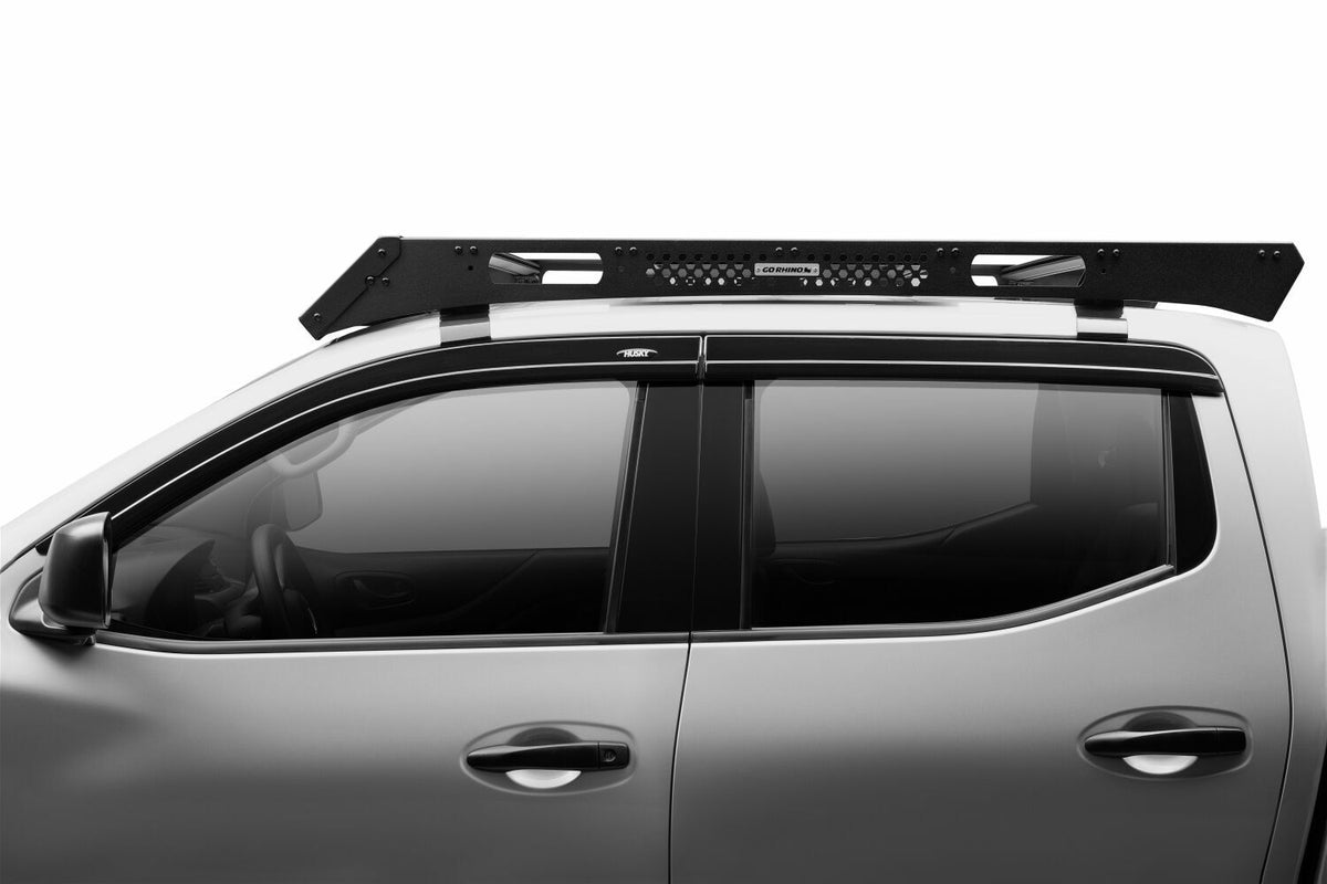 Husky Liners 2854113 Low Profile Ventvisor Deflector; Smoke; Outside Mount; 4 pc. INTERNATIONAL