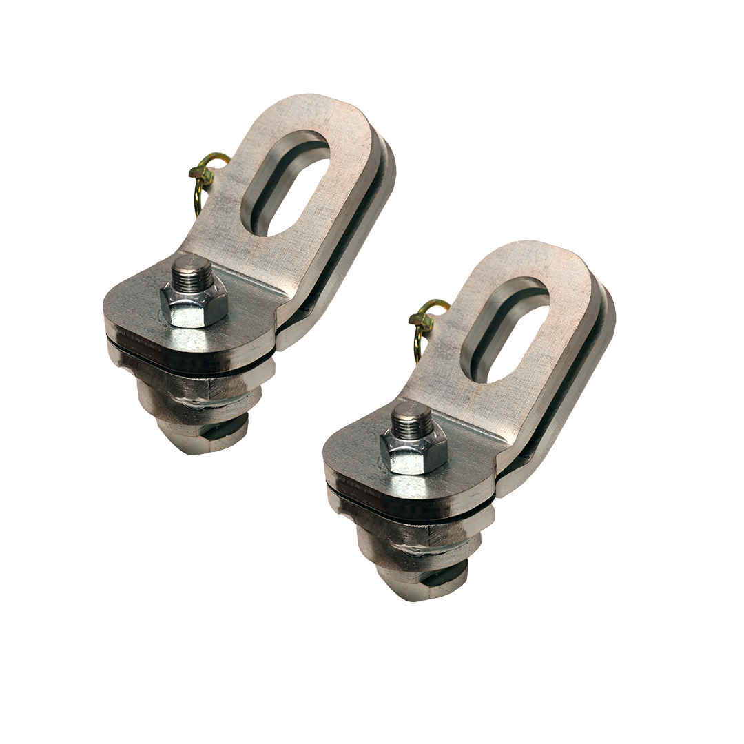 GEN-Y Hitch 1 Pair Plate Style Puck Anchor Assembly For Dodge Ram - GH-103535