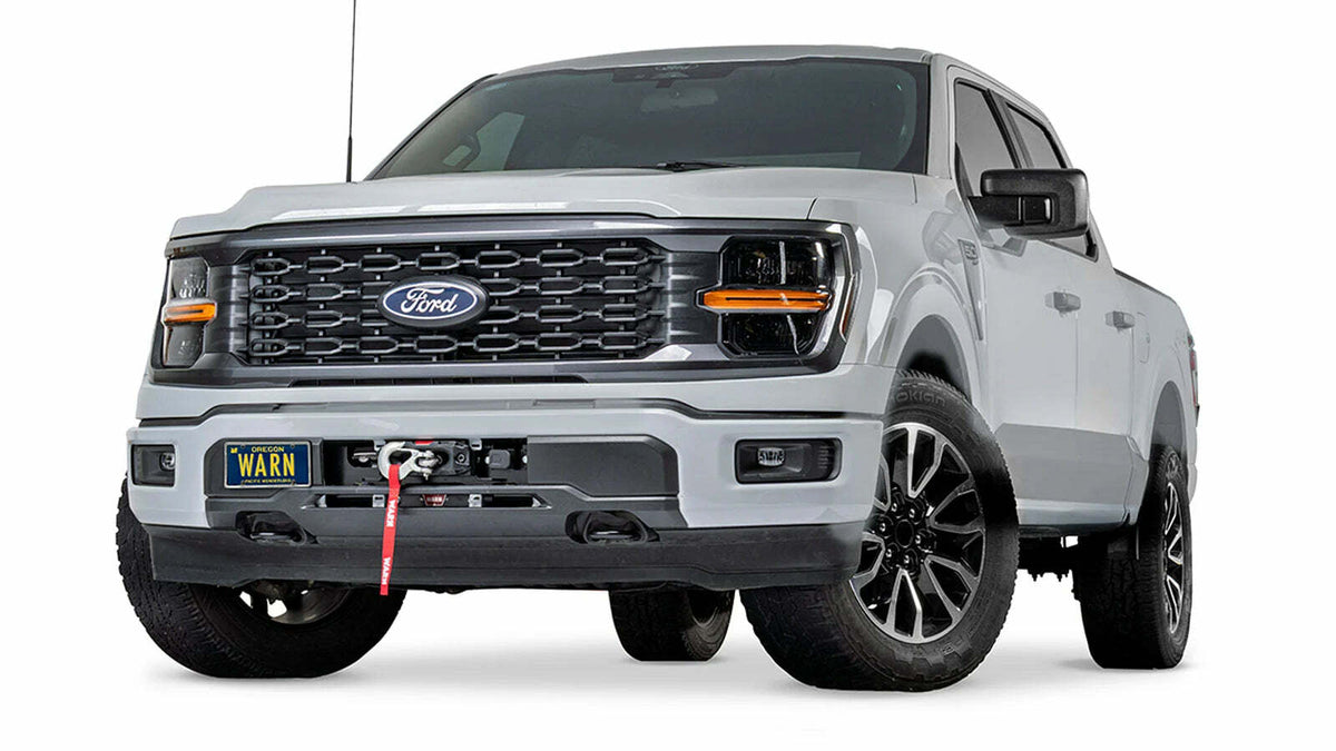 Warn - Fully Hidden Winch Mount Kit for 2024-2026 Ford F-150 V8 - 112590