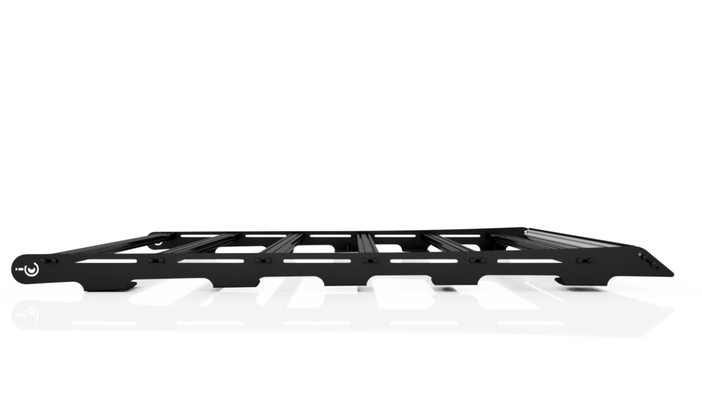 Prinsu - 3rd Gen Toyota 4Runner Prinsu 3/4 Roof Rack / Cutout for 40" Light Bars - 400-000-011-002
