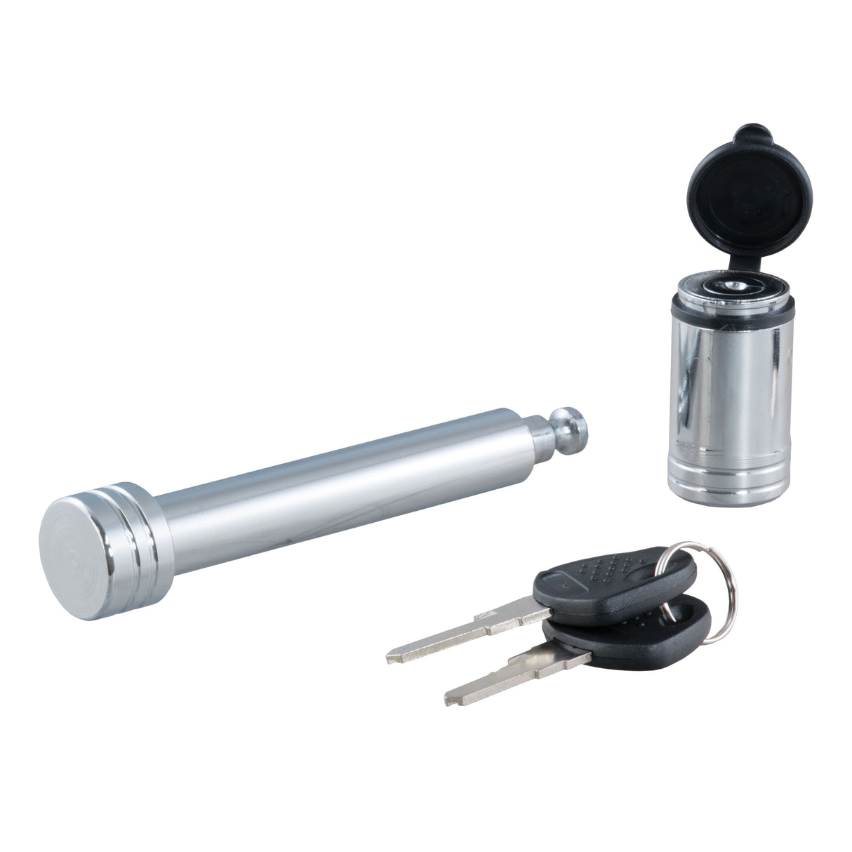 Curt - 5/8" Hitch Lock (2" or 2-1/2" Receiver, Barbell, Chrome) - 23528