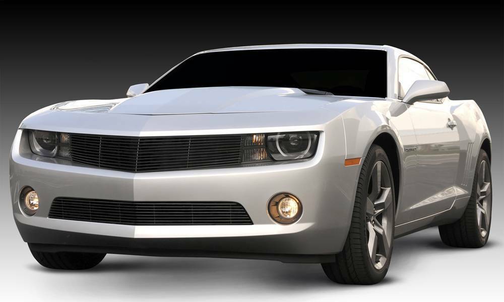 T-Rex Grilles - 1 Pc Horizontal Aluminum Billet Grille Overlay - 21027B